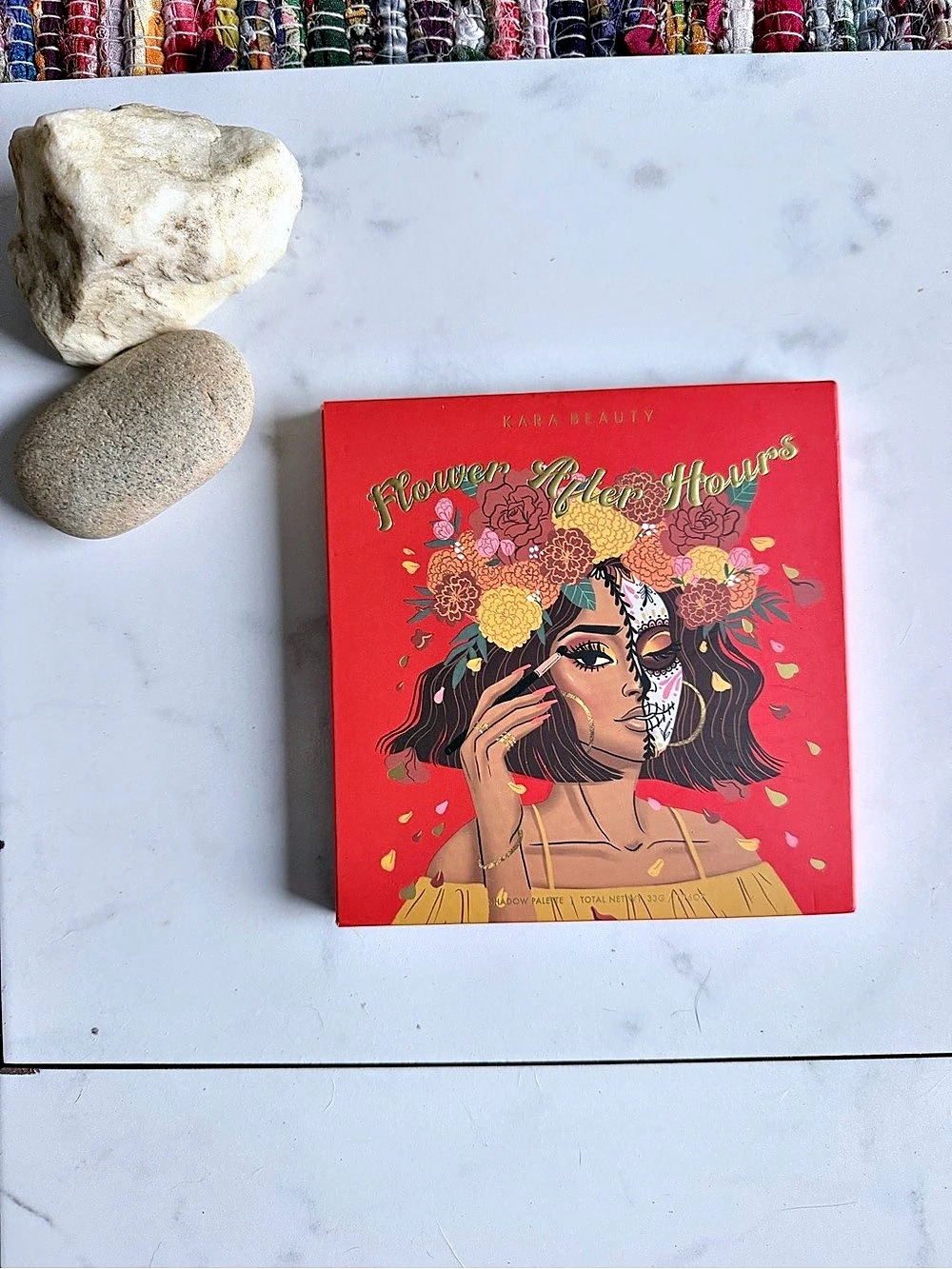 Violet Voss Flower Power Eyeshadow Palette Floral Eyeshadow Palette in Red NWT